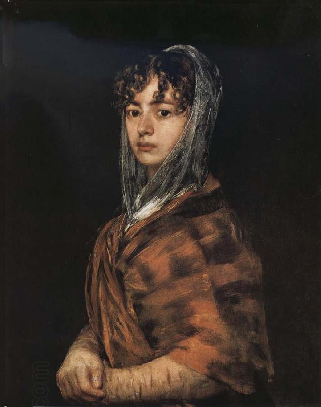 Francisco Goya Francisca Sabasa y Garcia China oil painting art